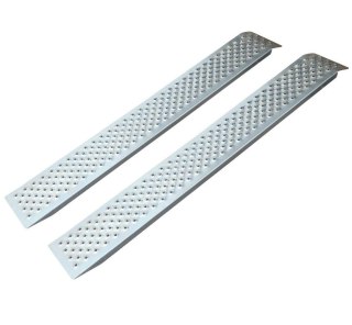 Rampy aluminiowe najazdowe 2x200cm 400kg antypoślizgowe lekkie składane