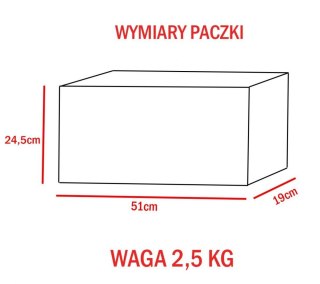 Skrzynka pocztowa usa zielona stalowa z flaga zewnetrzna na listy gazety