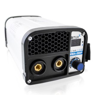 Spawarka inwertorowa Bituxx IGBT 10-200A 230V lekka mobilna + akcesoria