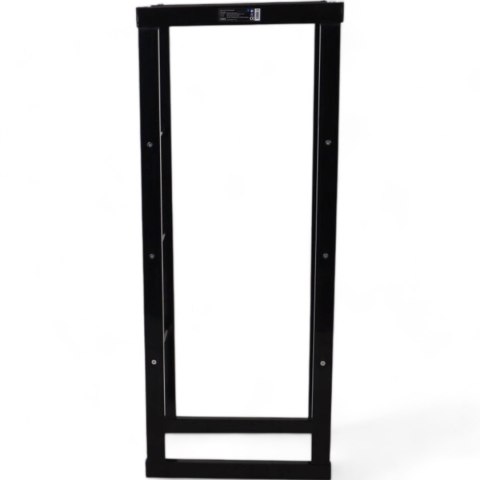 Stojak na drewno kominkowe stalowy czarny 100 cm NOWOCZESNY