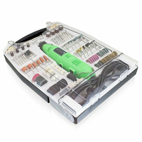 Szlifierka Wielofunkcyjna 135W Zestaw 233 Akcesoriów Szlifowanie Wiercenie