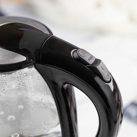 CZAJNIK ELEKTRYCZNY SZKLANY 1,7L KLAUSBERG KB-7886 LED