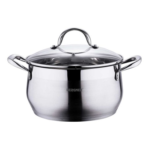 GARNEK STALOWY BERGNER 4,5L GOURMET LINE BG-6530
