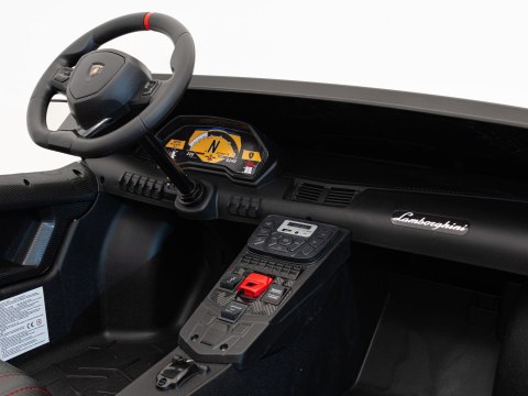 Auto Lamborghini Aventador SV na akumulator dla 2 dzieci Biały