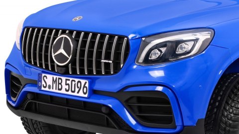 Auto Mercedes GLC 63S dla dzieci - Niebieski SUV + Napęd 4x4