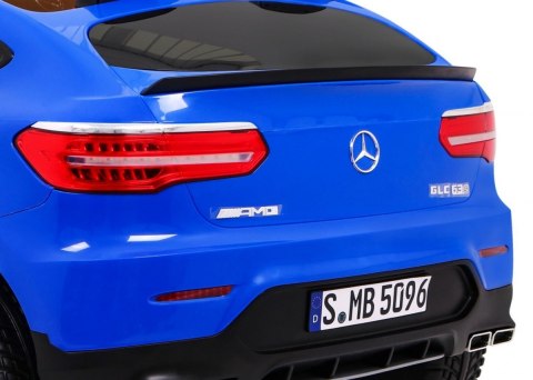 Auto Mercedes GLC 63S dla dzieci - Niebieski SUV + Napęd 4x4