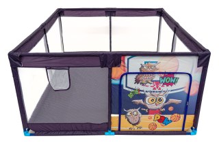 Miękki Kojec Dla Dzieci Prostokąt Sportowa Sowa