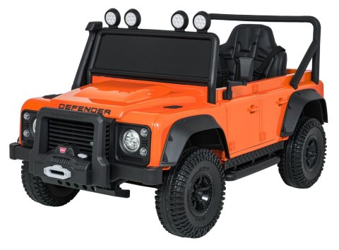 Pojazd Land Rover Defender 110 SVX Concept Pomarańczowy