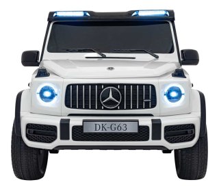 Pojazd Mercedes Benz G63 AMG XXL STRONG Biały