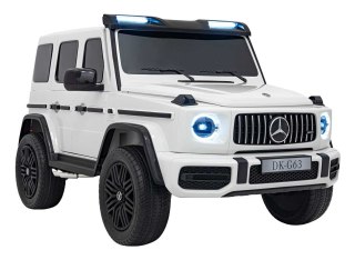 Pojazd Mercedes Benz G63 AMG XXL STRONG Biały