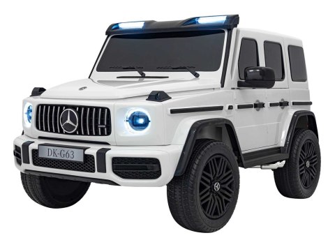 Pojazd Mercedes Benz G63 AMG XXL STRONG MP4 Biały