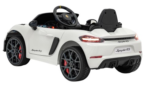 Pojazd Porsche Spyder RS 718 Biały
