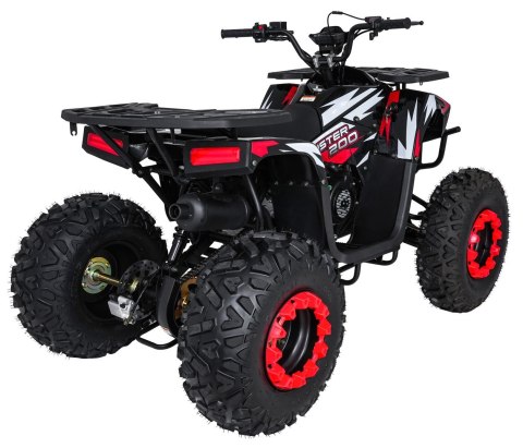 Pojazd Quad Spalinowy 200CC MONSTER Czerwony