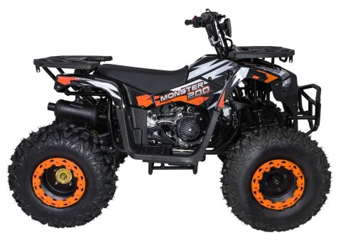 Pojazd Quad Spalinowy 200CC MONSTER Pomarańczowy