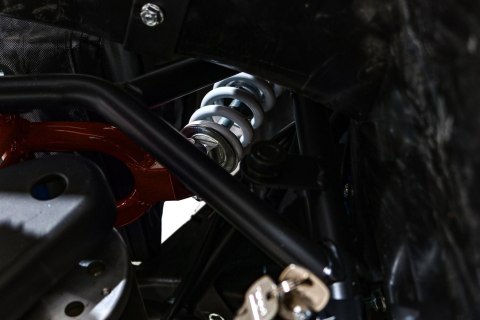 Quad HIPERFECT na akumulator Czerwony 35km/h + Silnik 1000W + Koła pompowane + Regulacja siedzenia