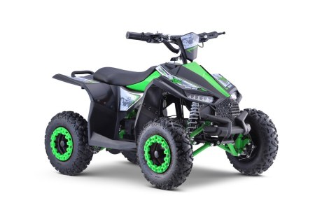 Quad HIPERFECT na akumulator Zielony 35km/h + Silnik 1000W + Koła pompowane + Regulacja siedzenia