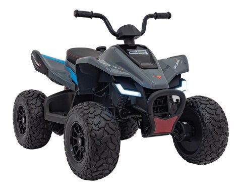 Quad McLaren Racing MCL 35 dla dzieci Szary + Pilot + Wolny Start + EVA + Audio LED