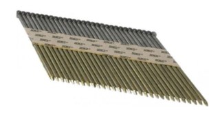 GWÓŹDZIE TAŚMA/PAPIER 31/90MM RYFLOWANE/GALWANIZOWANE 34°