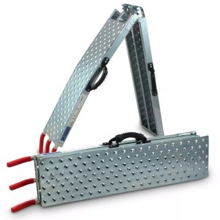 Rampa składana stalowa 176 cm 400 kg do motocykli quadów sprzętu ogrodowego