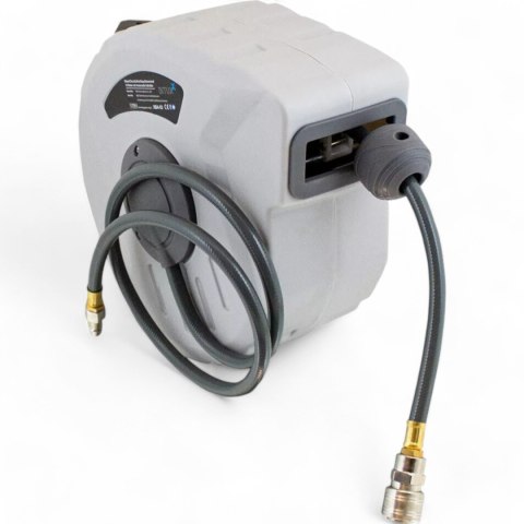 Wąż pneumatyczny na zwijadle automatyczny bęben 10m 1/4" do kompresora