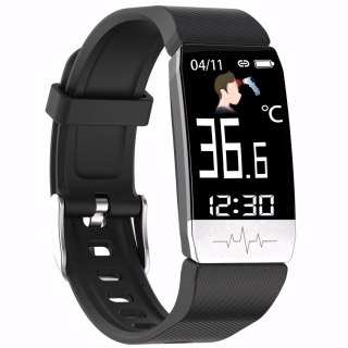 Smartwatch zegarek sportowy z monitorem zdrowia snu wodoodporny BT + paski