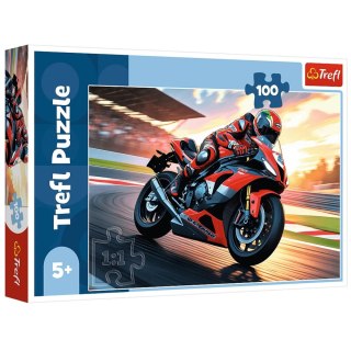 Puzzle 100 - Szybki motocykl Trefl 16489