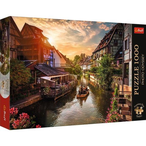Puzzle- 1000 Premium Plus Mała Wenecja w Colmar, Francja Trefl 10816