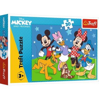 Puzzle 30 - Mysie sprawy - Disney Standard Characters Trefl 18309
