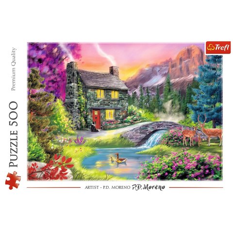 Puzzle 500 el. Górska sielanka Trefl 37325