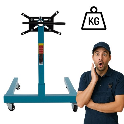 Stojak na silnik składany Podpora do montażu silnika Regulowana 500 kg