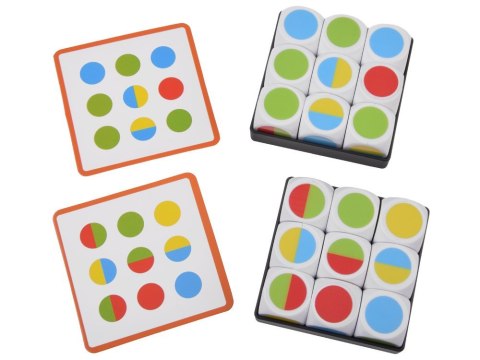 Gra układanka na spostrzegawczość koncentracja kolorowe wzory GR0761