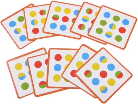 Gra układanka na spostrzegawczość koncentracja kolorowe wzory GR0761