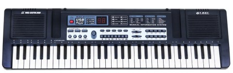 Keyboard z lekcjami dla dzieci 5+ Mikrofon + Nagrywanie USB - model nr 829