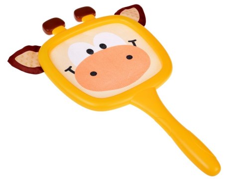 Kolorowe rakietki w kształcie zwierząt +2 piłeczki dla najmłodszych ZA5605