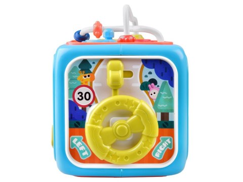 Kostka interaktywna edukacyjna pianinko przeplatanka sorter ZA4275 NI