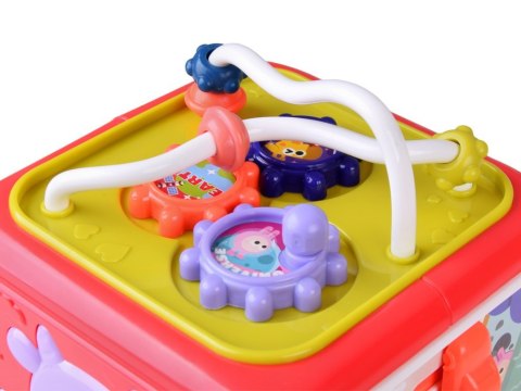 Kostka interaktywna edukacyjna pianinko przeplatanka sorter ZA4275 RO