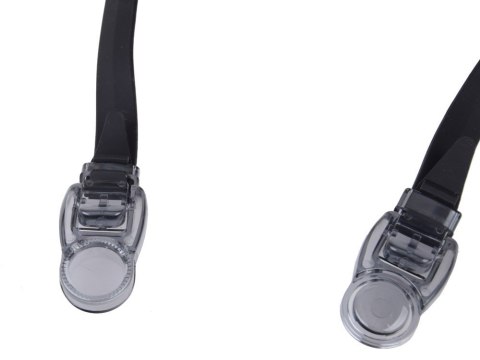 ZESTAW Okulary do pływania UV ANTI-FOG + zatyczki do uczu i nosa SP0792 ZL
