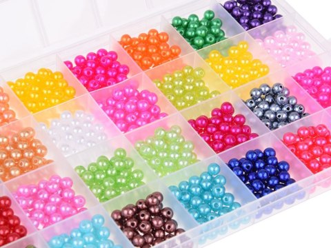 Zestaw Perły Koraliki do robienia Bransoletek Przyjaźni DIY ZA5285