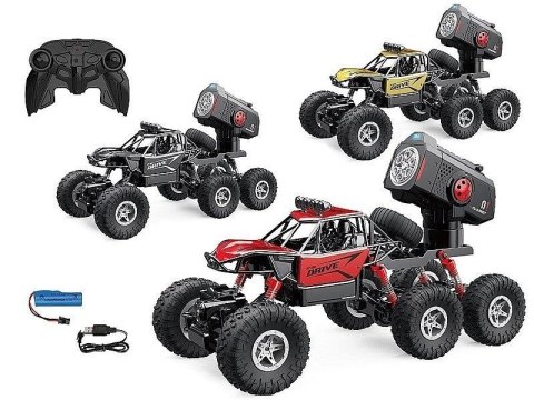 Terenówka R/C z wyrzutnią baniek mydlanych MIX