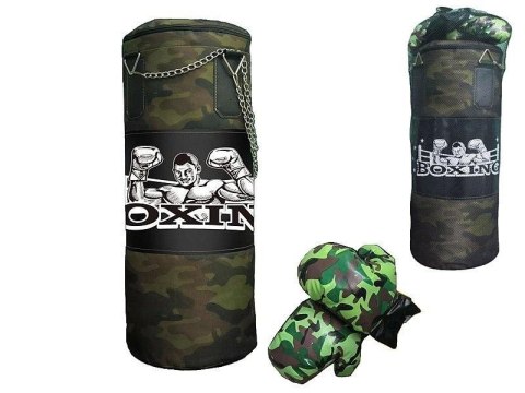 Worek i rękawice bokserskie