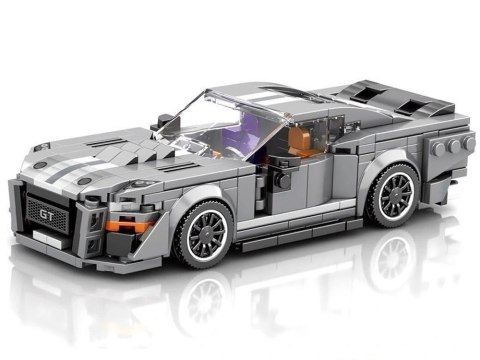 Klocki techniczne Sportowe auto SZARE z lat 60. 437-ele ZA5783