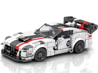 Klocki techniczne Supersportowe auto BIAŁY VIPER spojler 419-ele ZA5784