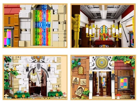 Klocki techniczne Świecący Kościół Św. Andrzeja w Krakowie 3087-ele ZA5804