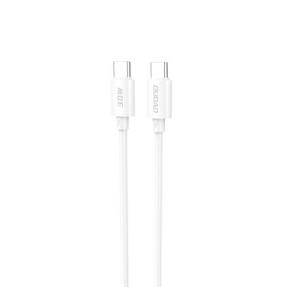 Kabel przewód L4C USB-C - USB-C 30W 480Mb/s 1.2m - biały