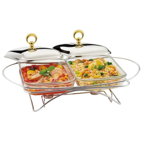 PODGRZEWACZ ŻAROODPORNY STOŁOWY 2x1,5L KLAUSBERG KB-7922