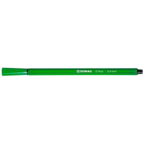 Cienkopisy Donau D-Fine 0.4mm zielone (10)