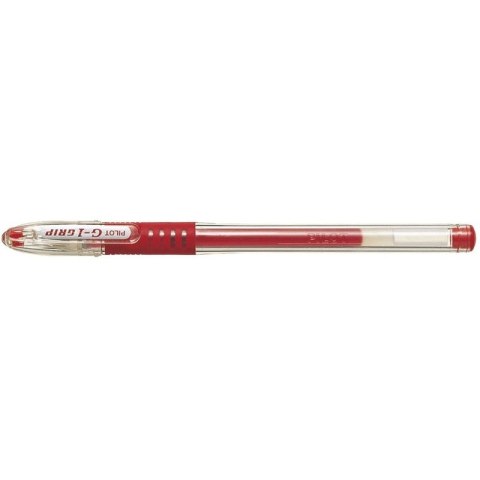 DŁUGOPIS ŻELOWY PILOT G1 GRIP CZERWONY