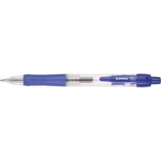 Długopis żelowy Donau Gelclick 0.5mm niebieski