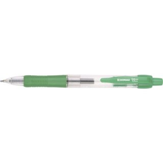 Długopis żelowy Donau Gelclick 0.5mm zielony