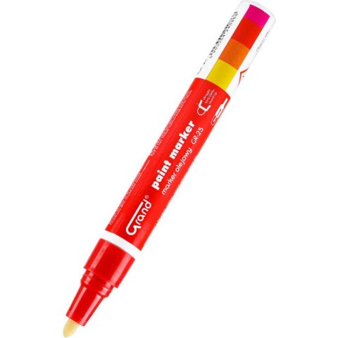 MARKER OLEJOWY GRAND CZERWONY